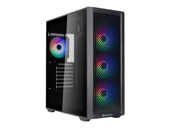 SilverStone Fara 514X schwarz Tempered Glass SST-FA514X-BG - Torre - ATX
