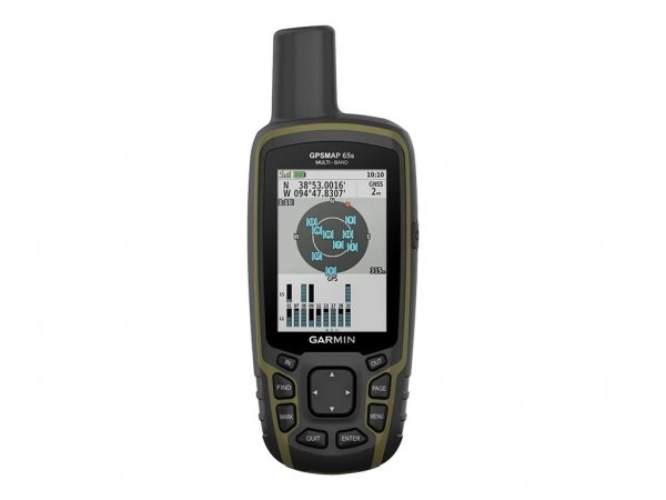 Garmin GPSMAP 65s - Personale - Nero - Impermeabile - TopoActive Europe; routable - IPX7 - TFT