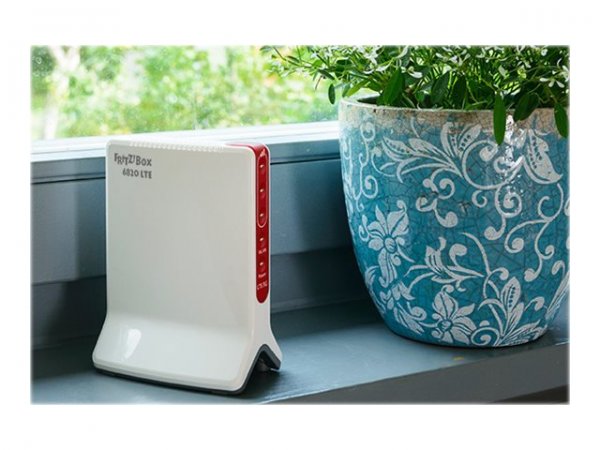 FRITZ! Box Router 4G 6820 LTE - Wi-Fi 4 (802.11n) - Banda singola (2.4 GHz) - Collegamento ethernet