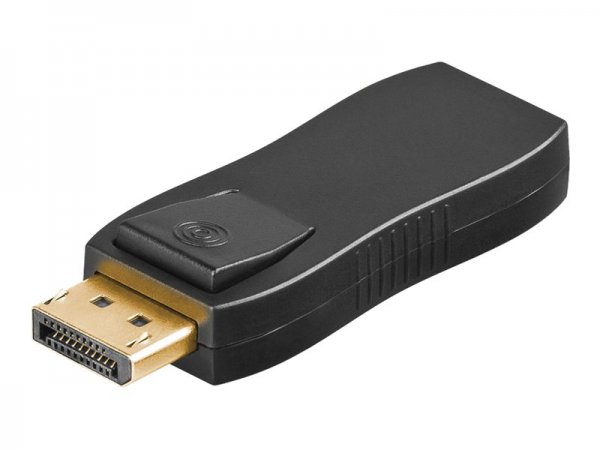 Goobay HDMI DisplayPort Adapter - DisplayPort - HDMI - Nero