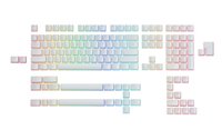 Glorious PC Gaming Race Aura V2 - Coperchio per tastiera - Polibutilene Tereftalato (PBT) - Bianco
