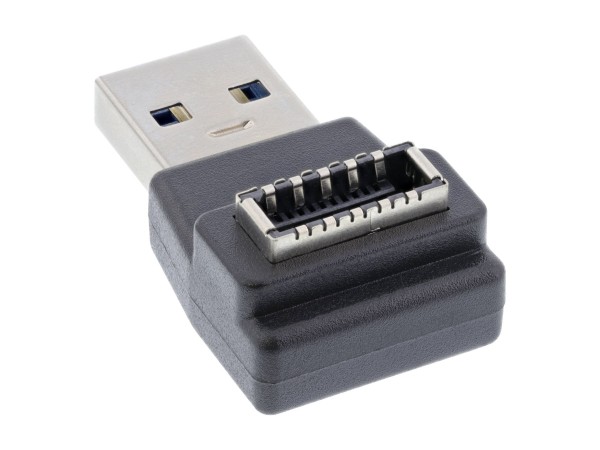 InLine Adattatore USB 3.2 - da spina USB-A a presa interna USB-E