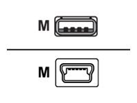 Sharkoon 4044951015580 - 2.0 - Usb A - Mini-Usb B - Cavo - Digitale/dati