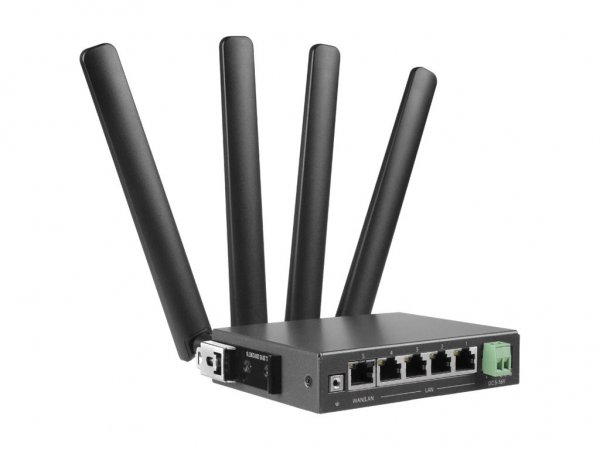 Edimax WL-Router D5G-8459 Industrial DIN Rail 5G NR - Router - WLAN - Router - WLAN