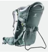 Deuter Kid Comfort Active - Zaino portabebè - Bambino/Bambina - 22 kg - Verde - Poliammide