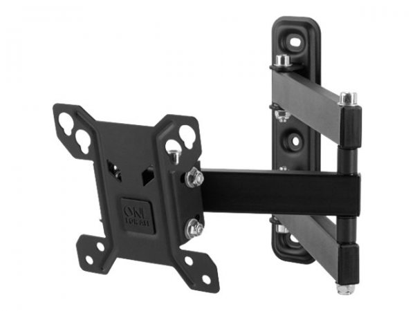 One for All WM 2151 - 68,6 cm (27") - 75 x 75 mm - 100 x 100 mm - 0 - 15° - 0 - 180° - Nero