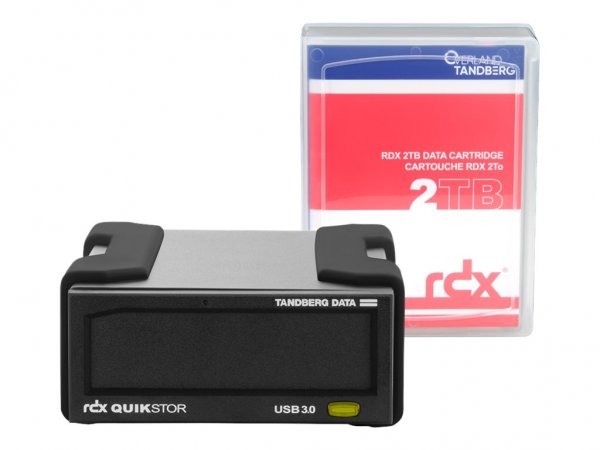 Overland-Tandberg RDX QuikStor - Laufwerk - 2000 GB - 3,5"
