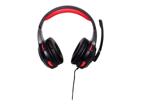 Gembird GHS-U-5.1-01 - Cablato - Gaming - 20 - 20000 Hz - 400 g - Auricolare - Nero - Rosso
