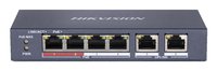 Hikvision DS-3E0106P-E/M Fast Ethernet - Interruttore - 1,6 Gbps
