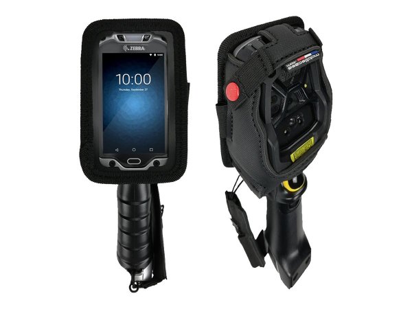 Mobilis 063008 - Custodia a sacchetto - Nero - Zebra - TC8000 - Francia - 44 g