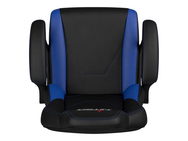 Nitro Concepts C100 - PC gaming chair - PC - 120 kg - Padded seat - Padded backrest - Black/Blue