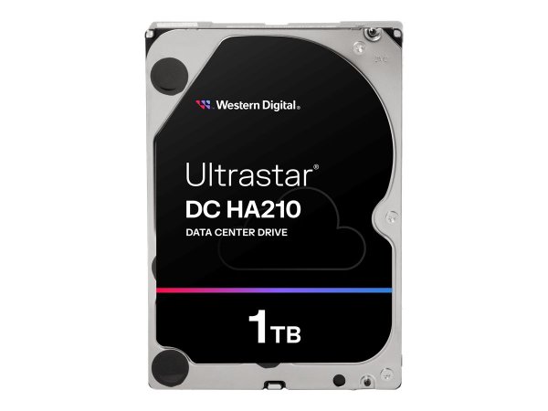 WD Ultrastar 7K2 HUS722T1TALA604 3,5" SATA 1000 GB - Disco rigido - 7200 rpm 7,7 Ms - Internamente