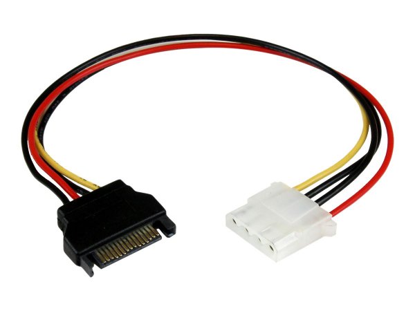 StarTech.com Adattatore di alimentazione SATA a LP4 - 30 cm - F/M - 0,3048 m - SATA a 15 pin - Molex