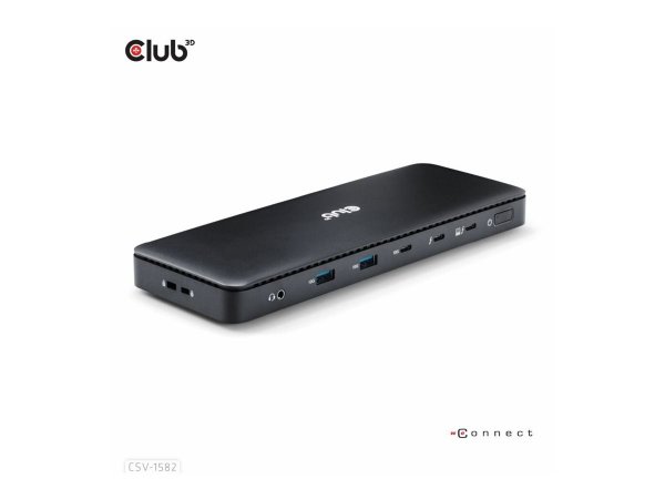 Club 3D Dockingstation Thunderbolt 4 12-in-1 zert. 40Gbps 8K30hz/4K60Hz