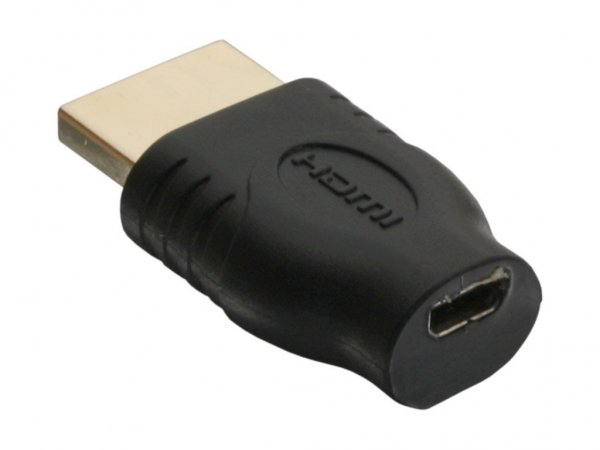 InLine HDMI-Adapter - HDMI männlich bis mikro