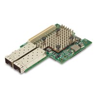 BROADCOM M225P - Interno - Cablato - PCI Express - Fibra - 25000 Mbit/s - Verde - Grigio
