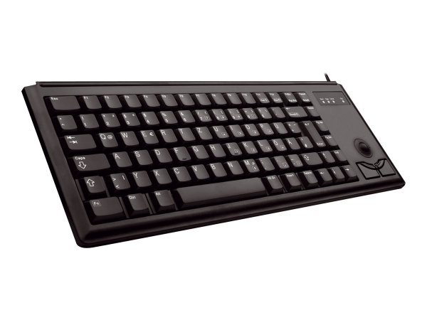 Cherry Slim Line COMPACT-KEYBOARD G84-4400 - Tastiera - 84 tasti AZERTY - Nero