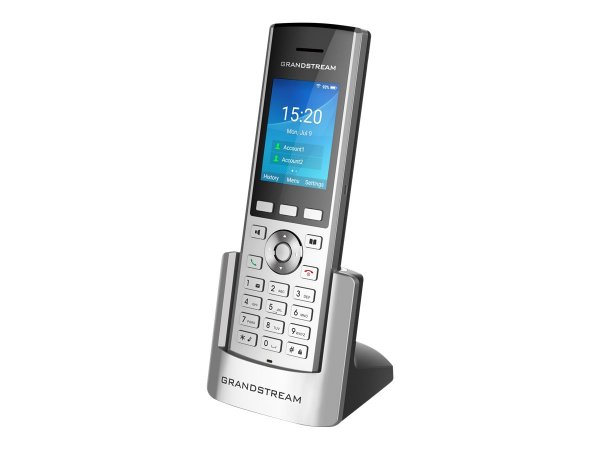Grandstream WP825 - Telefono cellulare IP - Antracite - Scrivania - Antibatterico - Resistente agli