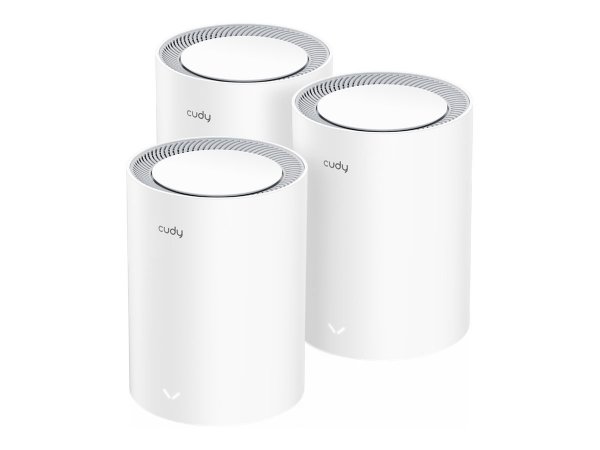 CUDY BE3600 Wi-Fi 7 Mesh Solution M3600 3-Pack - Router - WLAN