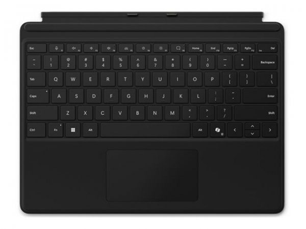 Microsoft Surface Pro Keyboard - Tastatur - mit Trackpad Beschleunigungsmesser... - Touchpen - QWERT