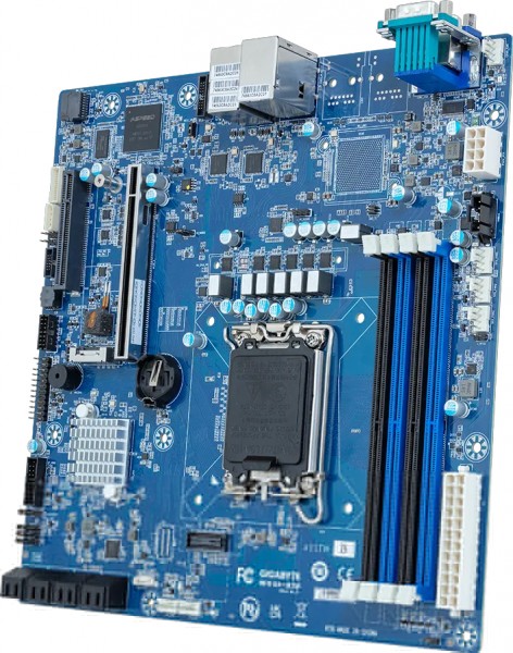 Gigabyte Motherboard - MX34-BS0 1x LGA 1700 Intel Xeon E-2400 6300 - Scheda madre - Intel Sockel 170