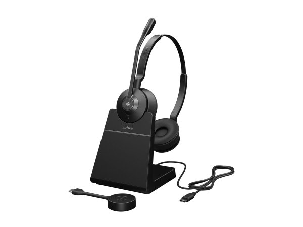 Jabra Engage 55 SE MS Stereo Link400c St - Cuffia - 16 KHz