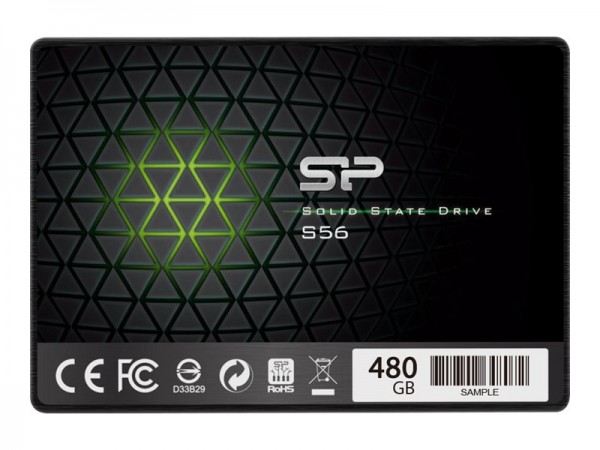 Silicon Power Slim S56 - 480 GB - 2.5" - 560 MB/s - 6 Gbit/s