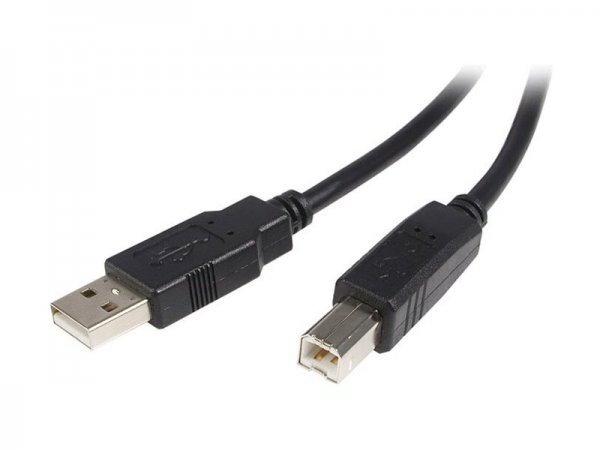 StarTech.com Cavo USB 2.0 per Stampante tipo A/B maschio - maschio - Cavo USB 2.0 A-B 5m - M/M - 5 m