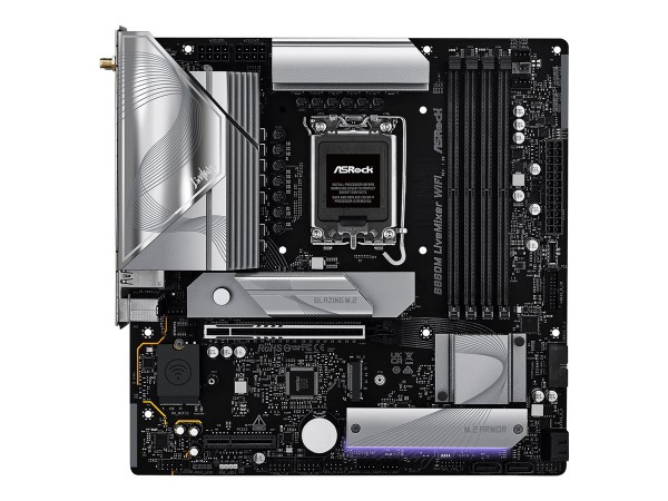 ASRock B860M LiveMixer WiFi - Scheda madre - Intel Sockel 1851 (Core Ultra 100&200)