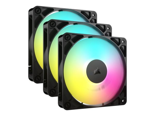 Corsair Rs120 Argb Triple Pack - Gehäuseluefter - 120 mm - Case fan - 420 rpm