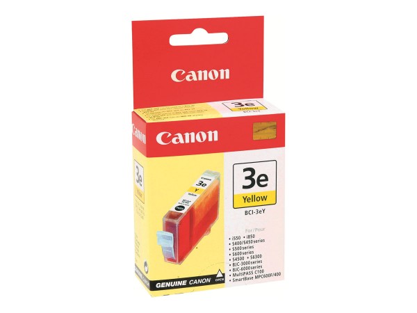Canon BCI BCI-3EY - Cartuccia di inchiostro Originale - Giallo - 13 ml