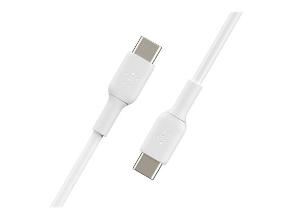Belkin CAB003BT1MWH - 1 m - USB C - USB C - Bianco