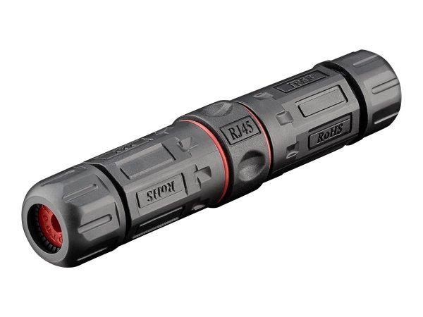 Goobay 79566 - Nero - 250 MHz - 2x RJ45 - 120 mm - 28 mm - 28 mm