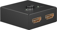 Goobay Manuelle HDMI -Umschaltbox 2 auf 1 4K a 30 Hz 58485