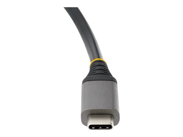 StarTech.com HB31CM1A3CB - Cablato - USB 3.2 Gen 2 (3.1 Gen 2) Type-C - Grigio - 10 Gbit/s - Plastic