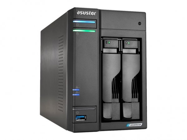 Asustor Nas 2-BAY Lockerstor 2 GEN 2 Celeron N5105 4C 2.0GHZ - Server di archiviazione - NAS