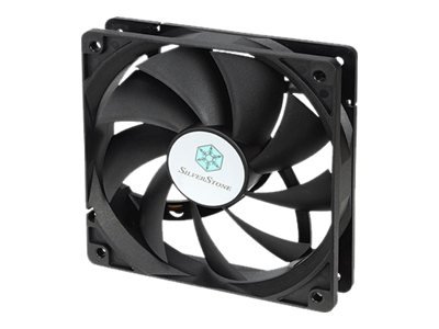 SilverStone FN121-P - Ventilatore - 12 cm - 1200 Giri/min - 25,15 dB - 58,47 pdc/min - Nero