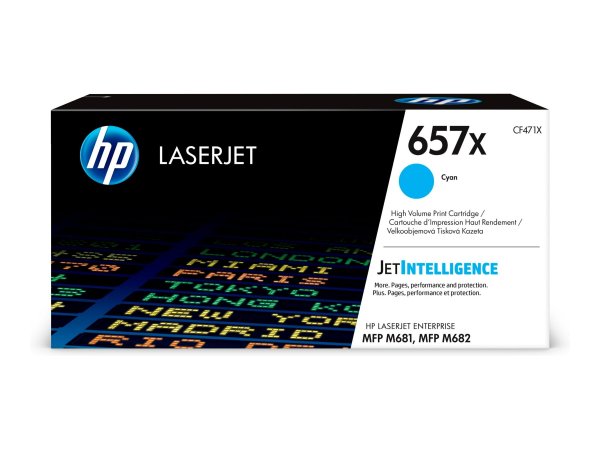 HP LaserJet 657X - Unità toner Originale - Ciano - 23000 pagine