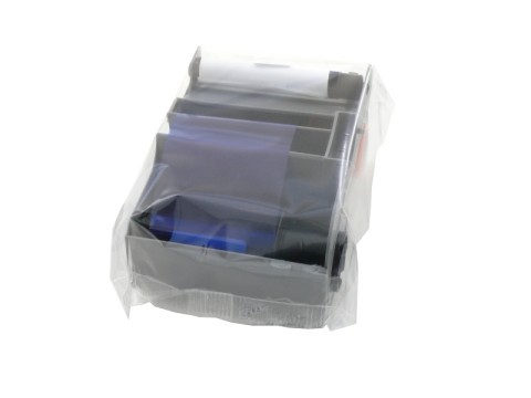 Fargo Electronics Inc. Fargo YMCKO Cartridge w/Cleaning Roller Full-color ribbon 045100 - Compatibil