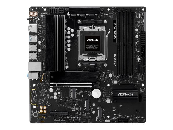 ASRock B850M Pro-A Amd B850 Socket Am5 micro Atx - Scheda madre - AMD Sockel AM5 (Ryzen Zen4)
