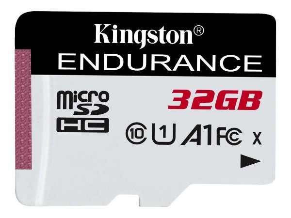 Kingston High Endurance - 32 GB - MicroSD - Classe 10 - UHS-I - 95 MB/s - 30 MB/s