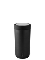 Stelton To Go Click - Nero - Acciaio inossidabile - Polipropilene - Plastica - Caffè - Succo - Tè -