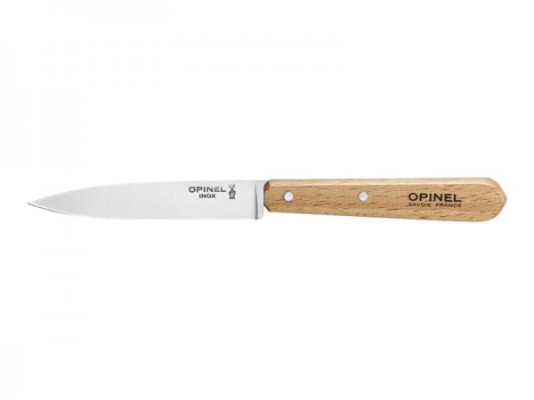 Opinel N°112 - Coltello con lama a bloccaggio - Camper/scout - Punta da taglio - Acciaio inossidabil