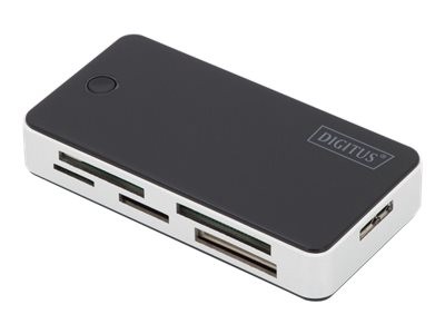 DIGITUS Lettore di schede All-in-one - USB 3.0 - CF - MMC - MMC Mobile - MMC+ - MMCmicro - MS Micro