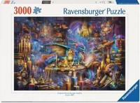 Ravensburger Drachenbibliothek 3000 Stueck e Fantasie