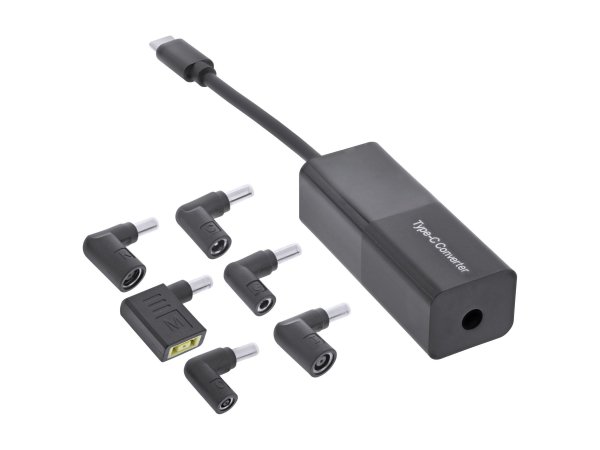 InLine Set di ricarica da Notebook a USB-C 7 in 1