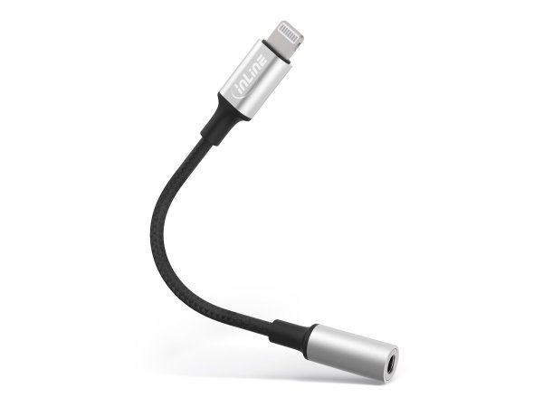 InLine Adattatore Lightning Certificato MFi 0,1m