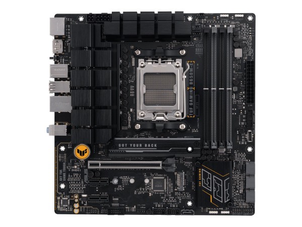 ASUS TUF GAMING B650M-E, AMD, Sockel AM5, AMD Ryzen 7000 Series, Sockel AM5, DDR5-SDRAM, 128 GB - Sc
