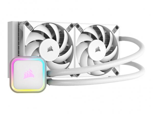Corsair H100I Elite - Raffreddatore di liquidi tutto in uno - 12 cm - 400 Giri/min - 1850 Giri/min -