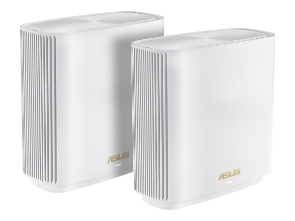 ASUS ZenWiFi AX (XT9) AX7800 2er Set Weiß - Bianco - Interno - Sistema Mesh - Potenza - 264,77 m² -
